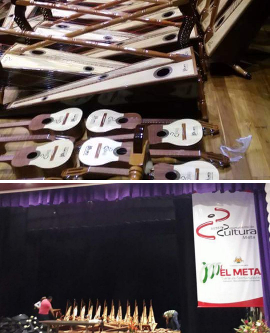 Cuatros Arpas Gobernación Meta